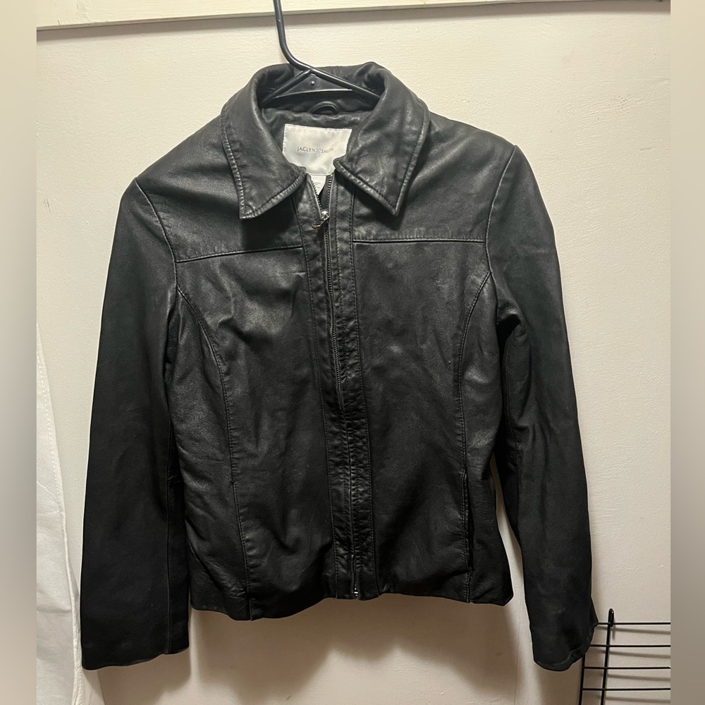 Classic Black Leather Jacket